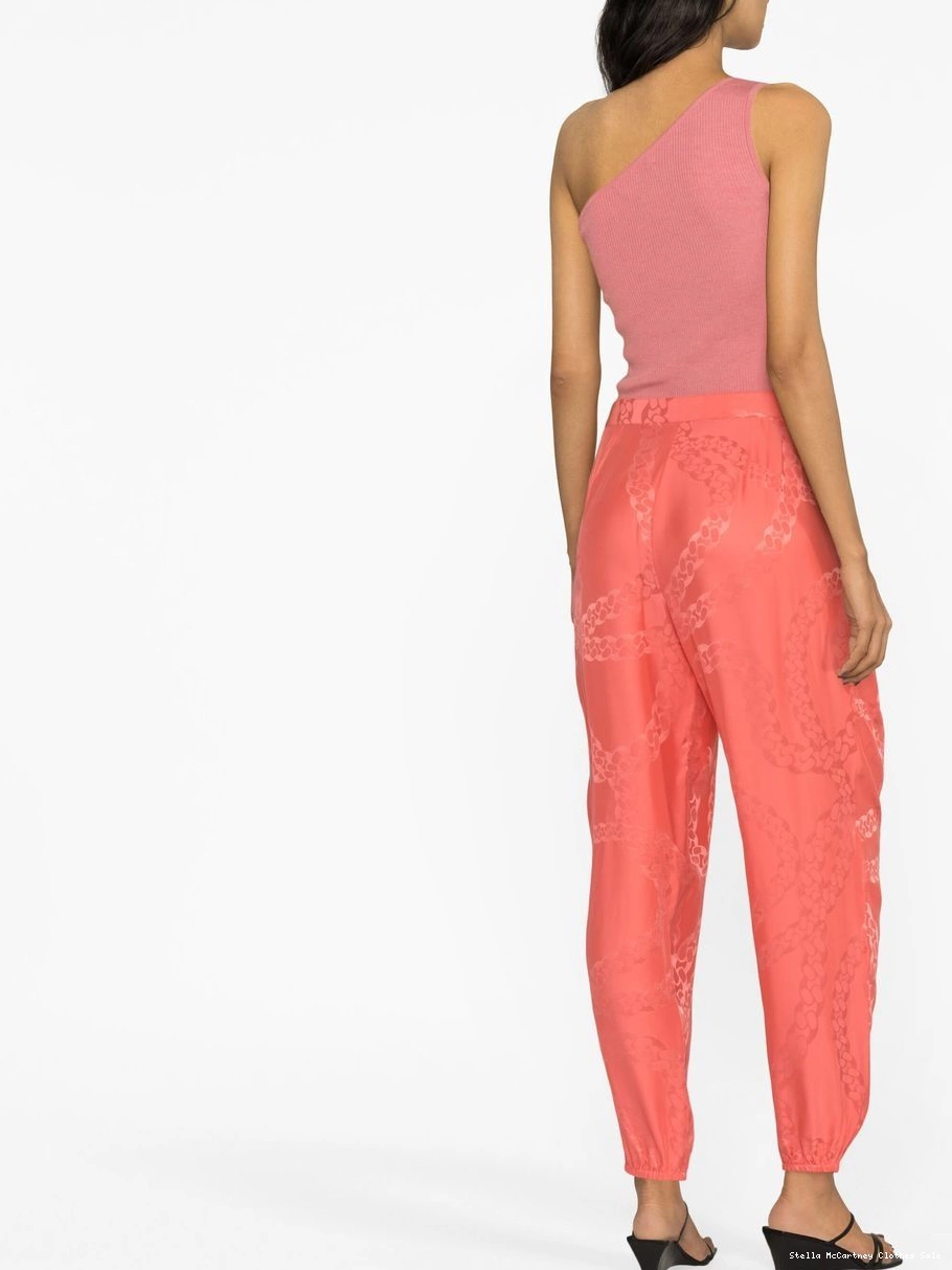 Affordable McCartney tapered trousers Women Stella pleated 0806